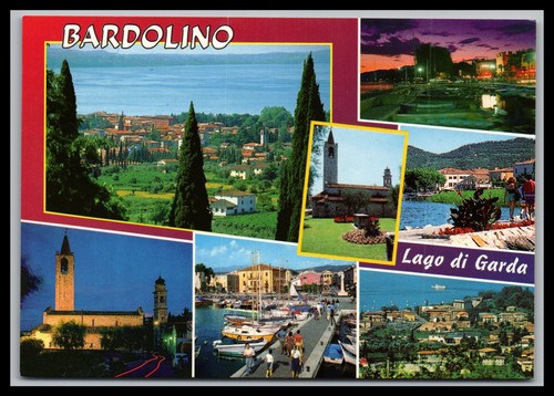 Ansichtskarte bardolino lago - ansichtskarte, /