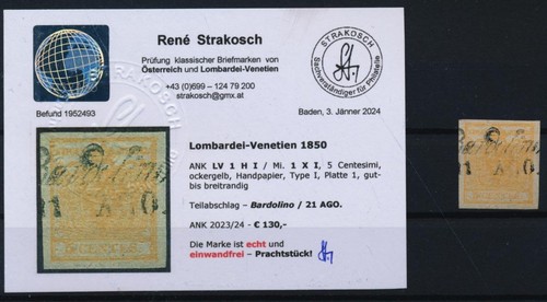 Lombardei venetien 1850 - 1850, 5c