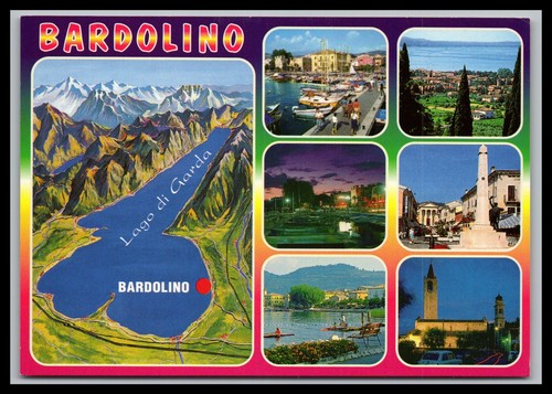 Ansichtskarte bardolino lago - ansichtskarte, /